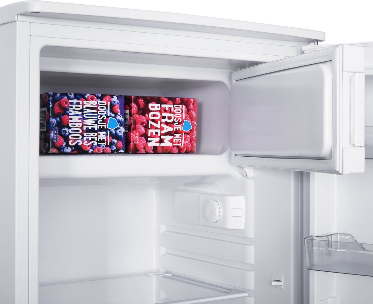 Tomado TRT5501W Tafelmodel koelkast energiezuinig - 109 liter - Met vriesvak - 55 cm breed - Stil: 37 dB - Led-verlichting - Energielabel C - Vrijstaand - Wit — afbeelding 4