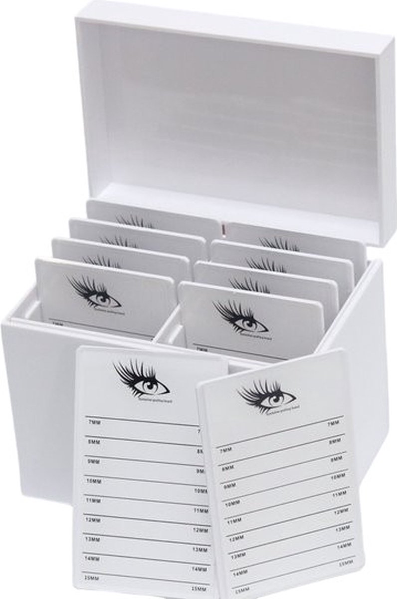 Goedkoopste Wimper Opbergdoos - 10 Lagen Organizer voor Wimper Extensions - Valse Wimpers Display Houder - Wimper Opbergcontainer