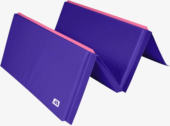 Opvouwbare gymnastiekmat 1,2 m x 2,4 m - Draagbare tuimelmat met klittenband — afbeelding 4
