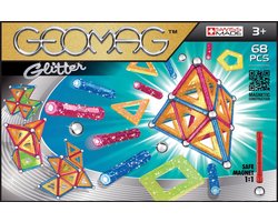 foto van Geomag - Glitter Panels - 70 Stuks - bouwen - constructie - educatief - magnetisch