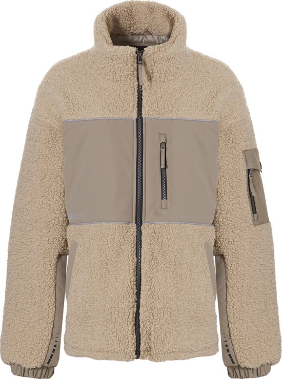 Rehall RETRO-R Dames Vest Zwart L - Fleecevest - Teddy - Outdoorjas - Wintersportjas