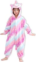 BoefieBoef Dieren Onesie Verkleedkleding Kinderen 10-14 jaar – Comfortabele Kostuum Pyjama – Maat 140 tot 160 – Dierenpak voor Jongens en Meisjes – Feest, Carnaval Verkleedkleding - Halloween, Dierenpak - of Verjaardag Cadeau - Eenhoorn