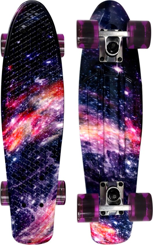 Mini Cruiser - LED-Wielen - Skateboard - Meisjes - Jongens