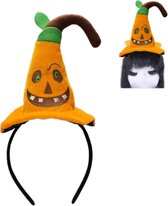 Chapeau de chat citrouille au crochet : déguisement d'Halloween pour animal de compagnie - France