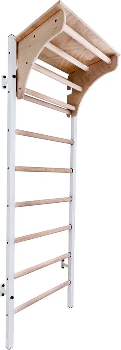 BenchK Wandrekset 212 Wit – Multifunctioneel Wandrek met Bureau