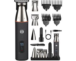Skoov 5 in 1 Baardtrimmer- Bodygroomer - Scheer apparaat - Voor lichaam, schaamstreek en baard - Trimmer mannen - Tondeuse - Haar