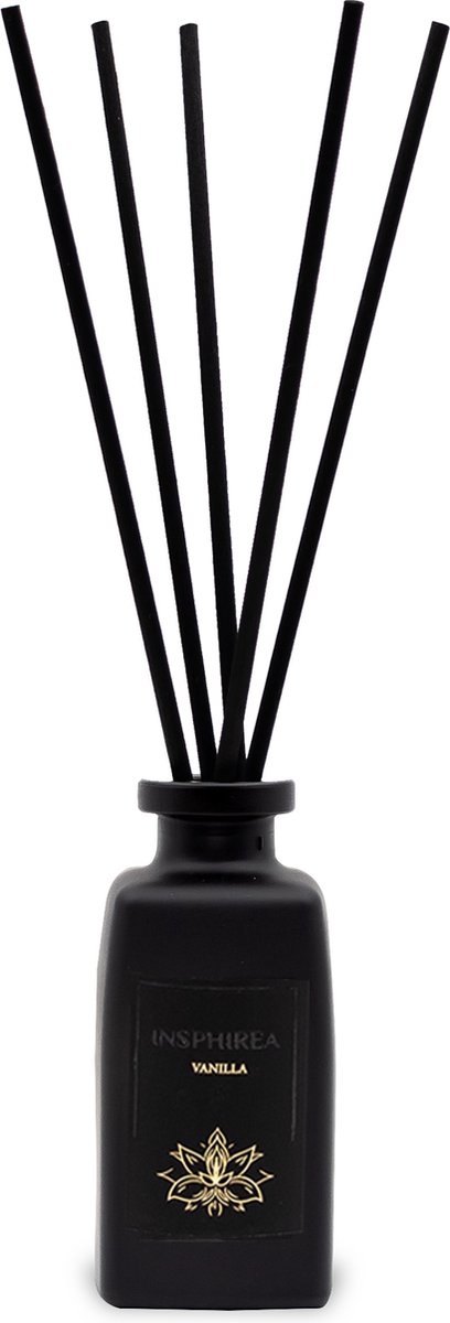 Insphirea Reposea Geurstokjes - Vanille en Karamel - 100 ml Diffuser