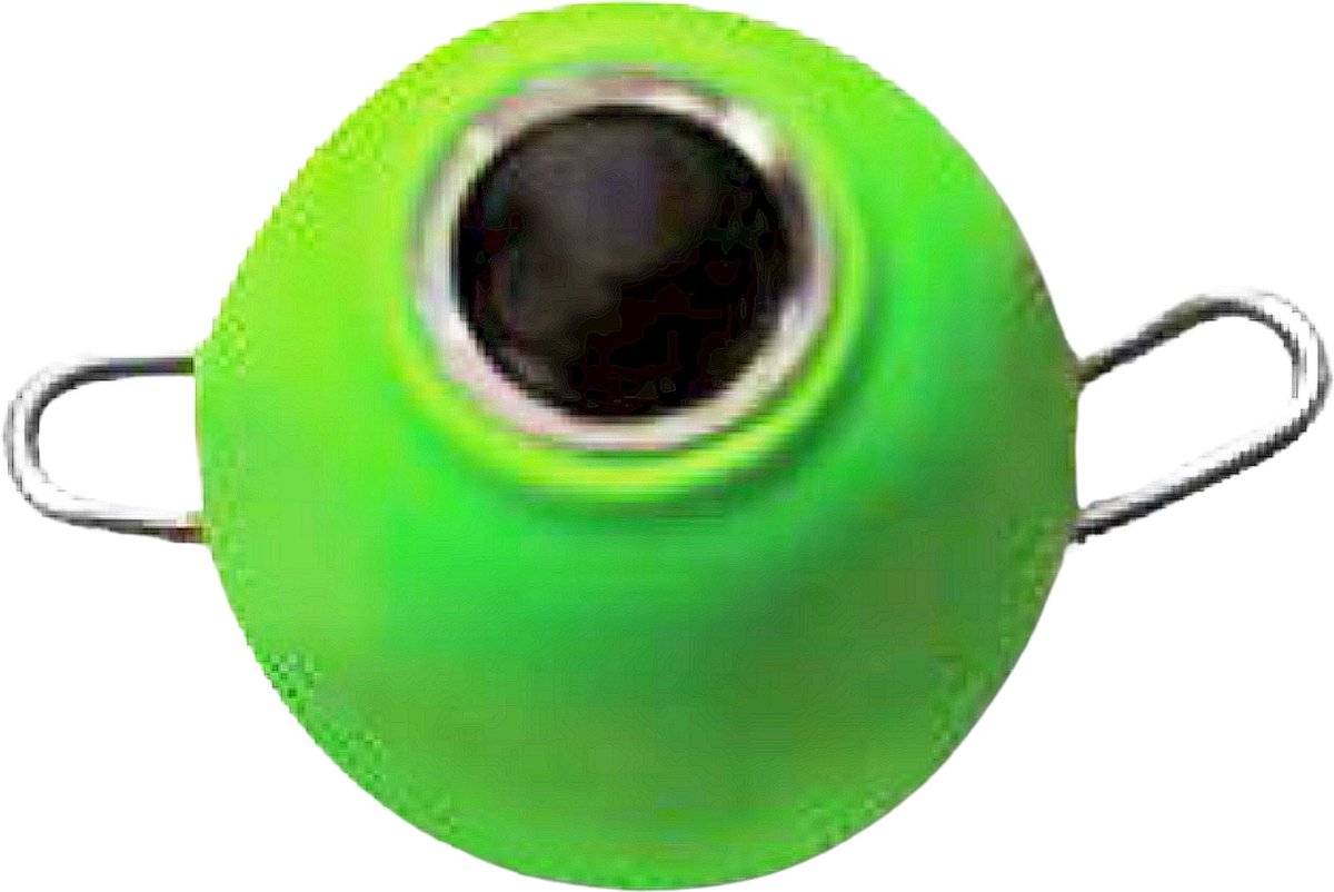 3 x Flex Head Loodvrije Loodkop 10 Gram Groen Green Head Loodvrij Loodgewicht Mandala Shad Montage