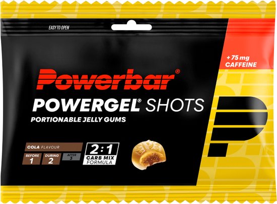 Powerbar Energiegels - Powergel Shots - Cola (met cafeïne) 24 x 60 g van Merkloos — afbeelding 2