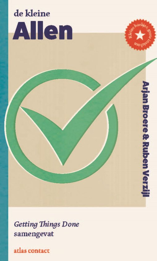 Kleine boekjes - grote inzichten - De kleine Allen - cover