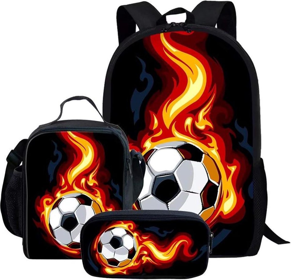 SEANATIVE Student College Rugzak voor Kinderen School Tassen Set met Thermische Lunch Box Potlood Case 3 Stuks Tiener Meisjes Tas, Wolf-, One_Size SEANATIVE Student College Rugzak voor Kinderen School Tassen Set met Thermische Lunch Box Potlood Case 3 Stuks Tiener Meisjes Tas, Wolf-, One_Size
