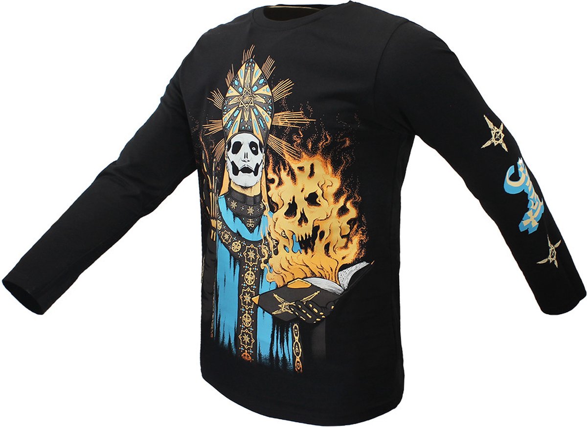 Ghost The Burning Longsleeve T-Shirt - Officiële Merchandise - L