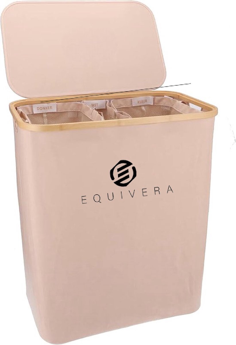 Goedkoopste Equivera Panier à Linge - Wasmand - Was Organizer - Was Sorteerder - Was Mand