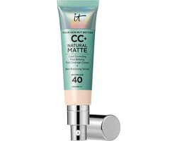 It Cosmetics Your Skin But Better CC+ Natural Matte SPF40 Foundation - Matte & Stralende Finish - Fair Porcelain - 32ml