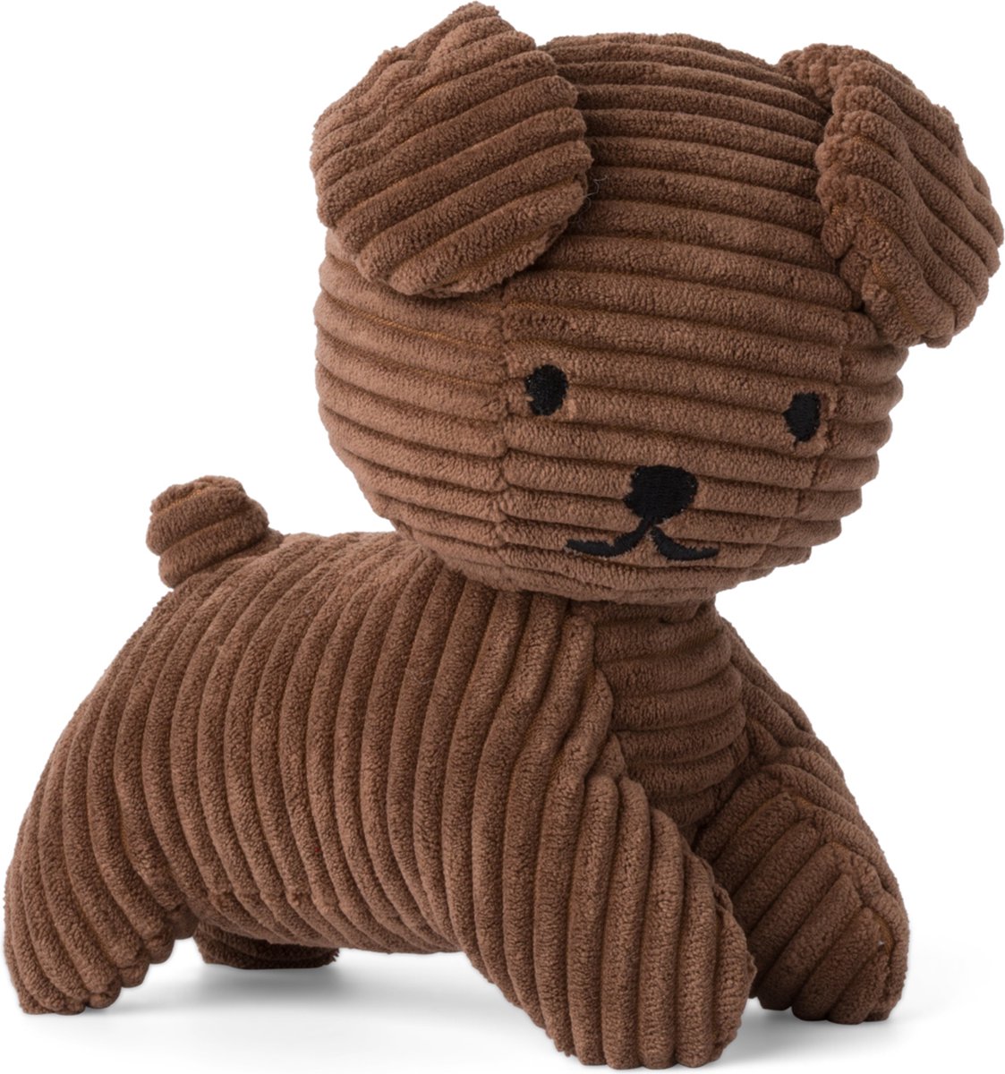 Bon Ton Toys Nijntje - Snuffy ECO Corduroy Brown - 21 cm - 8"