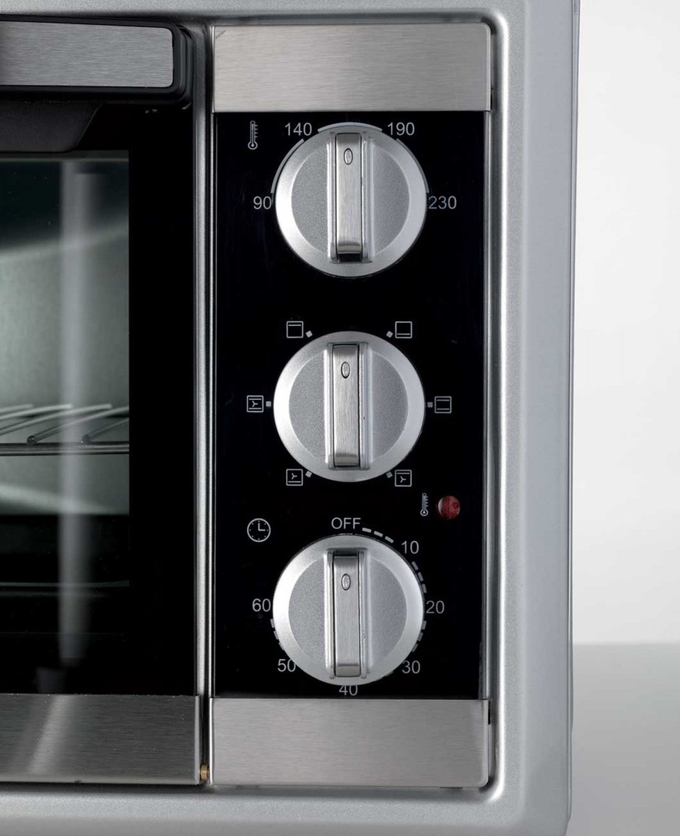 Ariete 0985/00 Bon Cuisine 300 - Vrijstaande Heteluchtoven - 30 liter inhoud - instelbaar tot 230°C - 60 min timer – foto 4
