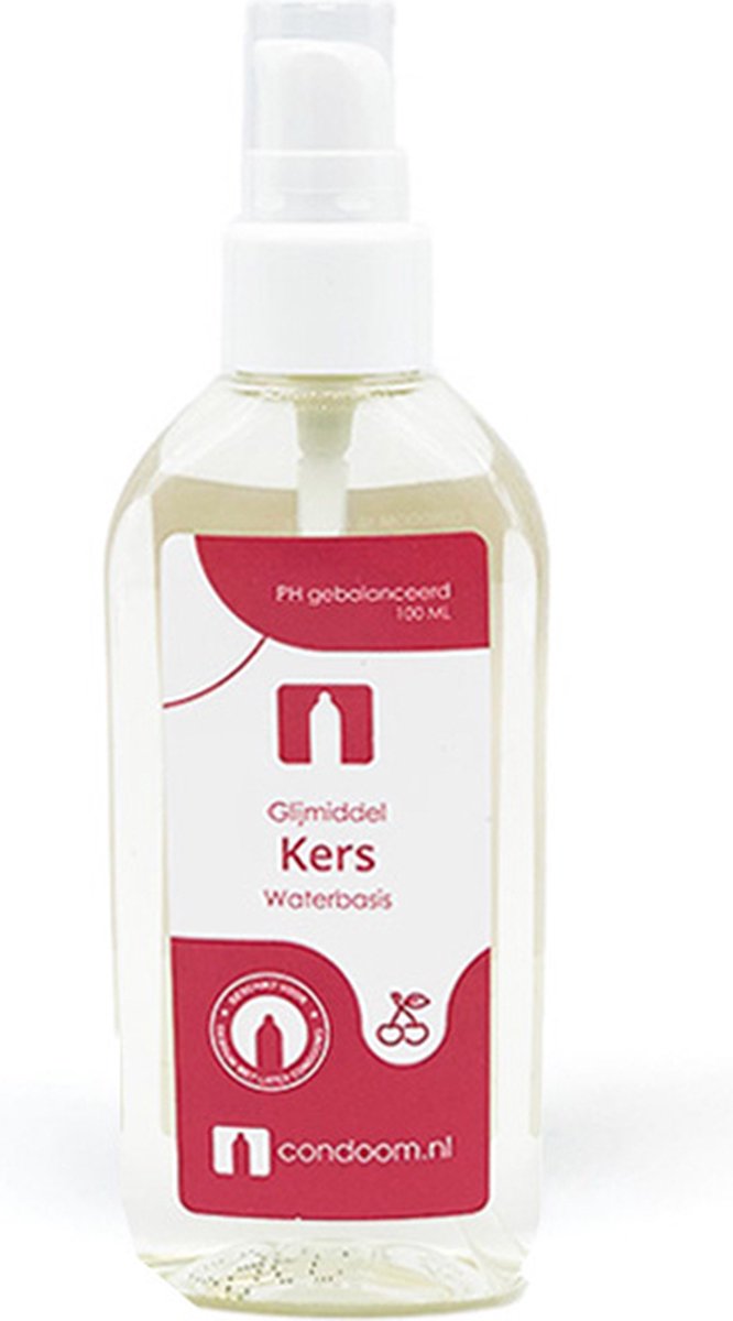 Goedkoopste Condoom.nl - Glijmiddel Kers - 100ml