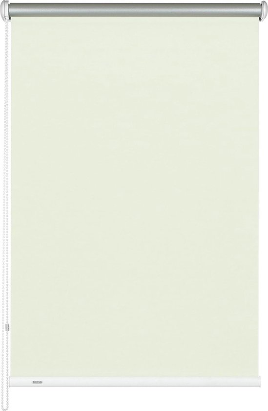 GARDINIA Plisségordijn met klemsteunen, thermo-achterzijde, optimale lichtreflectie, energiebesparend, alle montageonderdelen inbegrepen, EASYFIX -plisségordijn met 2 geleiders, wit, 100 x 130 cm (BxH