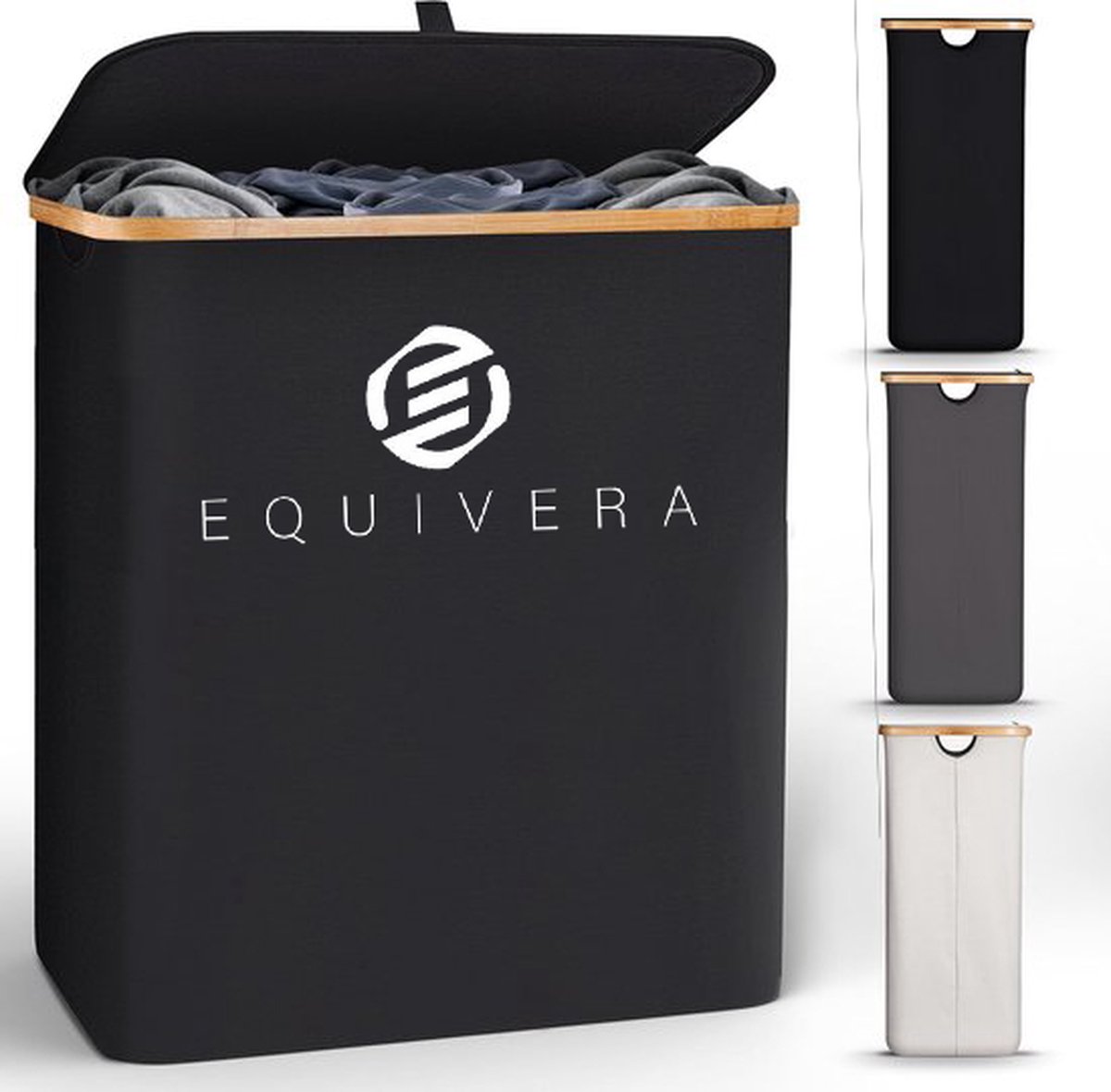 Goedkoopste Equivera Panier à Linge - Wasmand - Was Organizer - Was Sorteerder - Was Mand