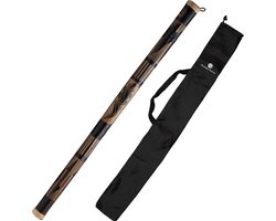 Rainstick 100cm carved