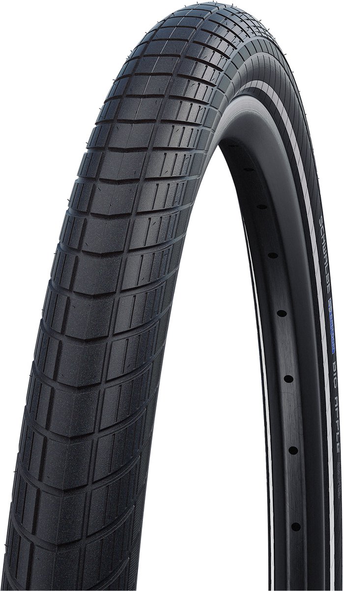 Schwalbe Luchtkussen band - Balloonbike - 28 x 2 inch/ 50-622 - ADDIX - 35 - 70 psi - Zwart van Schwalbe — afbeelding 4