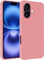 Coque adaptée pour iPhone 16, coque en Siliconen – Coque adaptée pour iPhone 16, coque – Rose clair