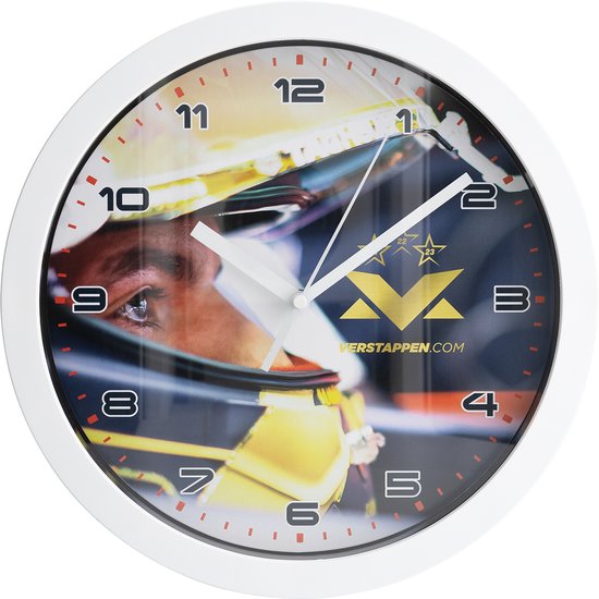 Max Verstappen Wandklok voor Fans