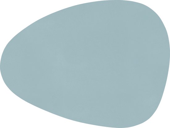 ZICZAC - Set de table TOGO - SET/6 - Double face - Simili cuir - 43x32 cm, bleu claire