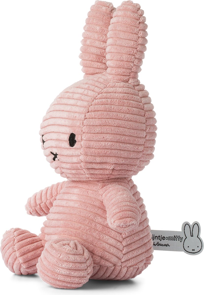 Bon Ton Toys Nijntje - ECO Corduroy Pink - 23 cm - 9" — afbeelding 2