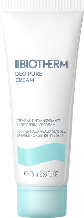 Biotherm Deo Pure Deodorant - Deodorant Crème - Frisse Textuur - 48H Anti-Transpirant - Unisex Deodorant - 75ml