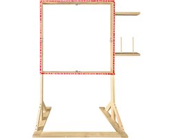 Tufting Frame - 90x90cm - Staand Model met Garenhouder - Rug Tufting Frame - Tuften - Tuft Frame - Ideaal Tufting Gun Starter kit Frame