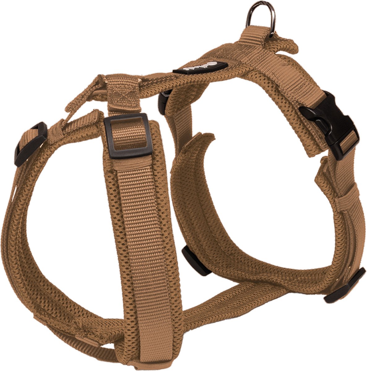 Petlando Y-Tuig Mesh Cognac - Hondenharnas - Xl 60-108/68-100 Cm