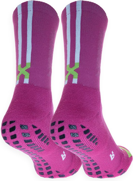 Chaussettes grip Voetbal Rose - Taille 35/40 - Proskary