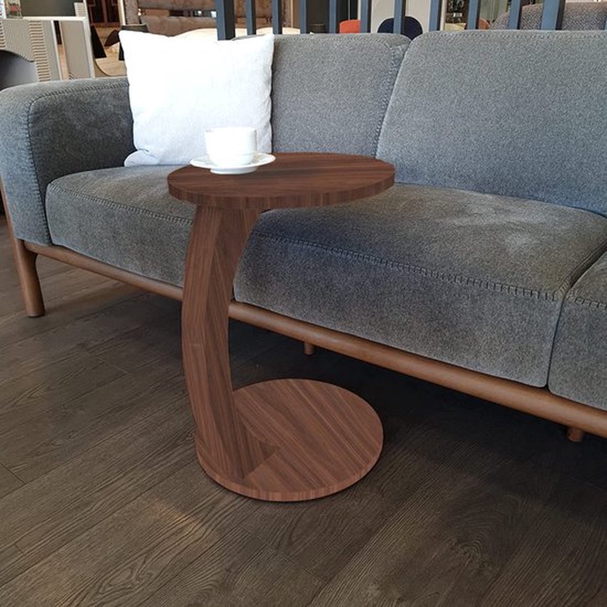 Bijzettafel - Salontafel - Banktafel - Nesttafel - Okkernoot