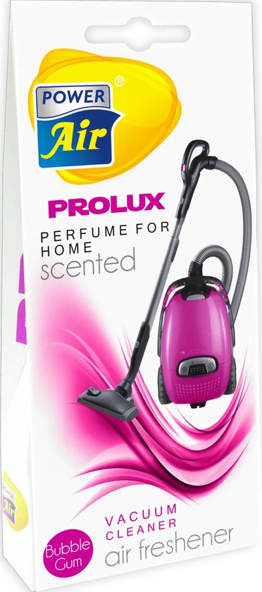 Power Air - Bubblegum - Prolux - geurzakjes - Extra sweet- 40 gram - 5 zakjes van 8gram zoete - geur zakjes voor in de stofzuiger - stofzuigerverfrisser