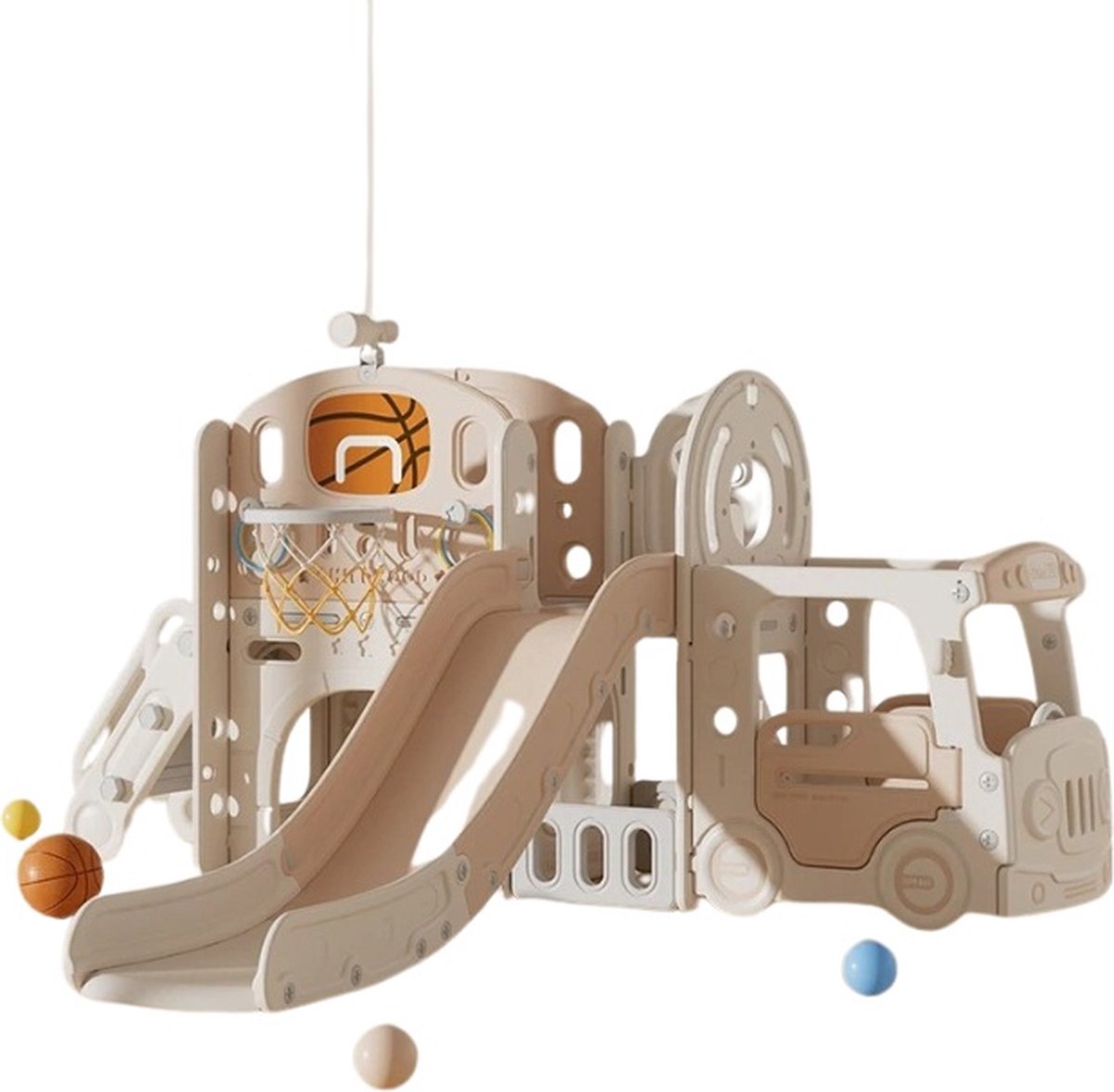 LaVida Speelhuis Speeltoestel 217 x 189 x 111 Binnen Glijbaan Motoriek