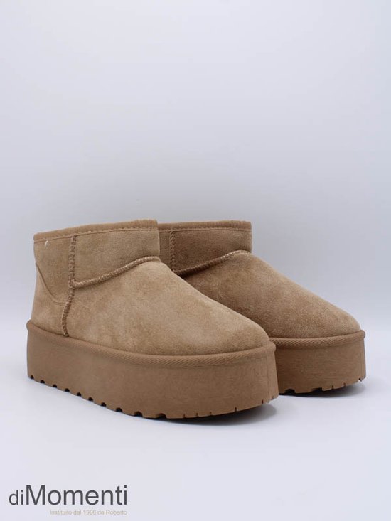 Boot Uggie Camel Uccie laarzen winter boots wollen voering winter laarzen . bol