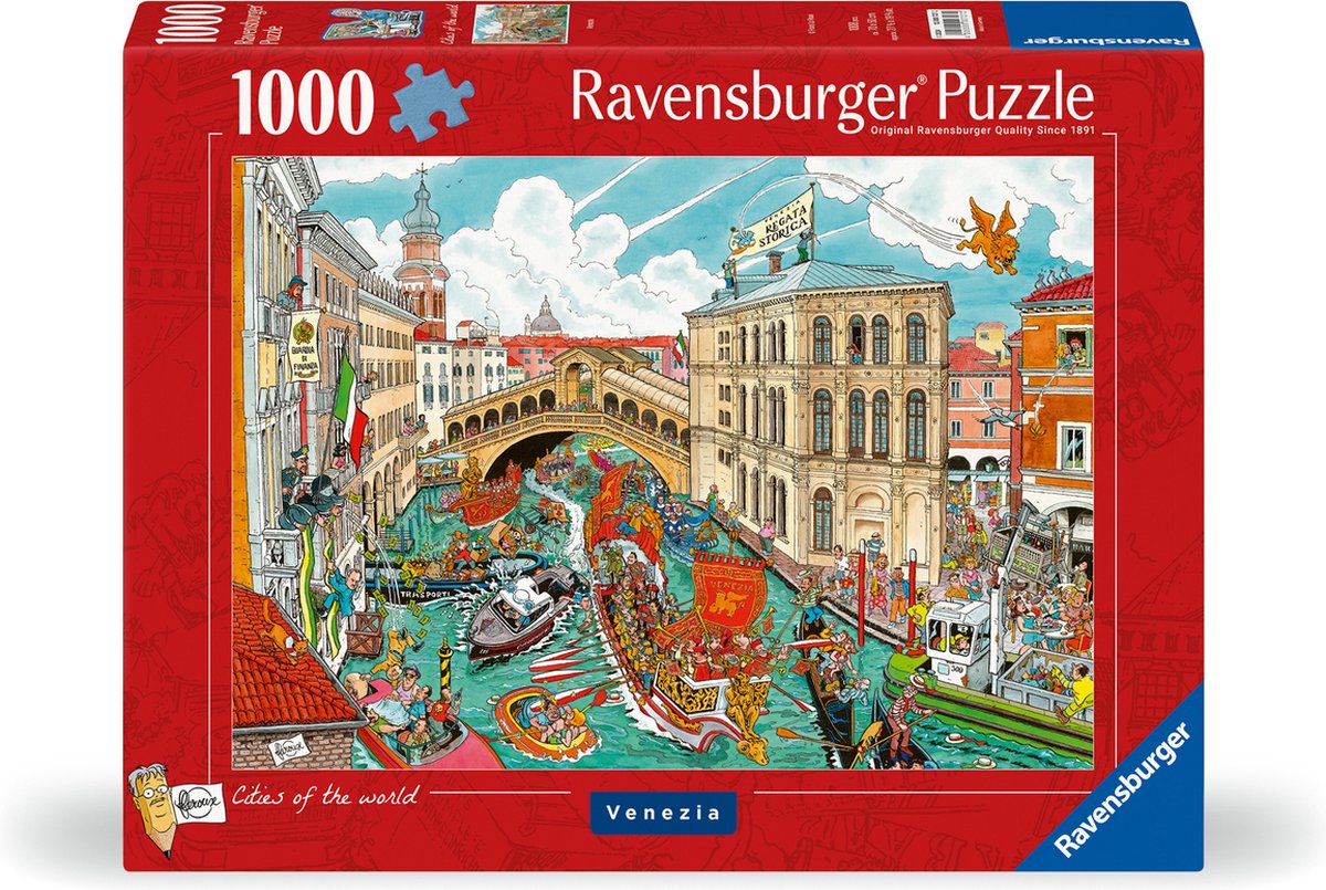 Fleroux Puzzel Venetie. 1000st.