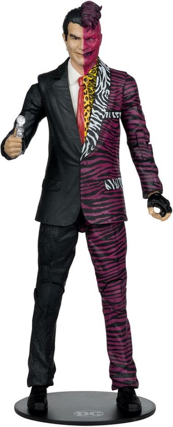 DC Build A Megafig Action Figure Batman Forever Two Face (Gold Label) 18 cm