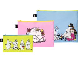 LOQI Zip Pockets - Moomin Together