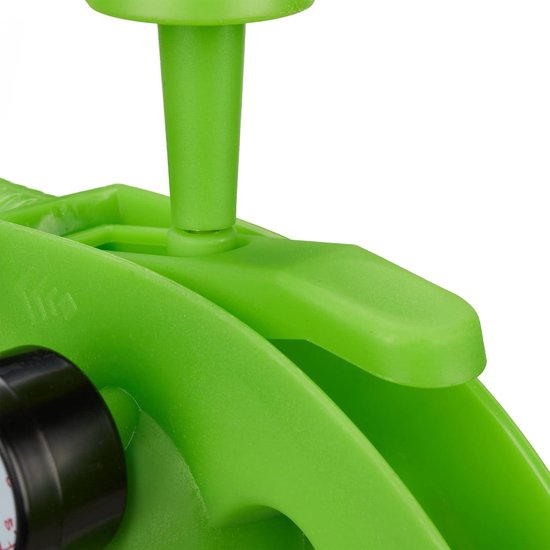 Pulvérisateur pour plantes haute pression à buse orientable avec manomètre 2 litres - blanc vert