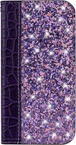 Luxe PU leren bookcase voor Nokia 8 | Krokodillen Print | Leren Portemonnee Hoesje | Lederen Wallet Case TPU | Book Case | Flip Cover | Klap - 360 beschermend Telefoonhoesje | Paar