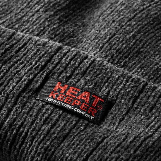 Heatkeeper - Chapeau Thermo femme - Taille unique - Grijs - 2 pièces - Chapeaux chauds pour femmes