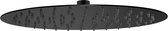 Tête de douche Plieger Napoli ronde Ø30cm 15L/min. noir mat