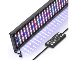 LED Aquariumverlichting - 14 W - Compleet Spectrum - 24/7 Dag- en Nachtcyclus - Automatische Timer - Verstelbare Helderheid - 7 Kleurenopties - Geschikt voor Zoetwateraquaria van 31-42 cm