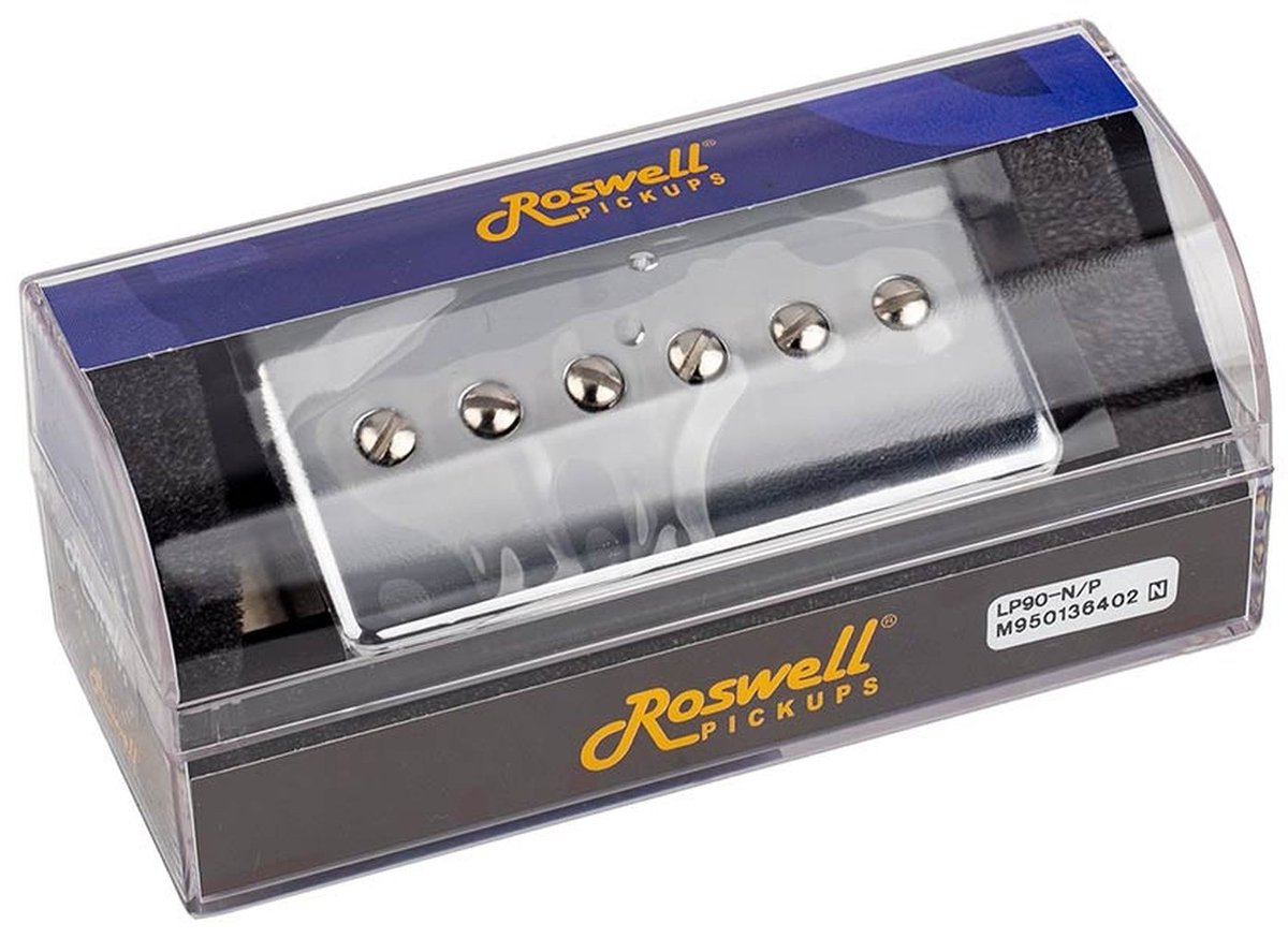 Roswell RP-LP90N P90 Humbucker Pickup - Alnico 5, Hals, Nikkel