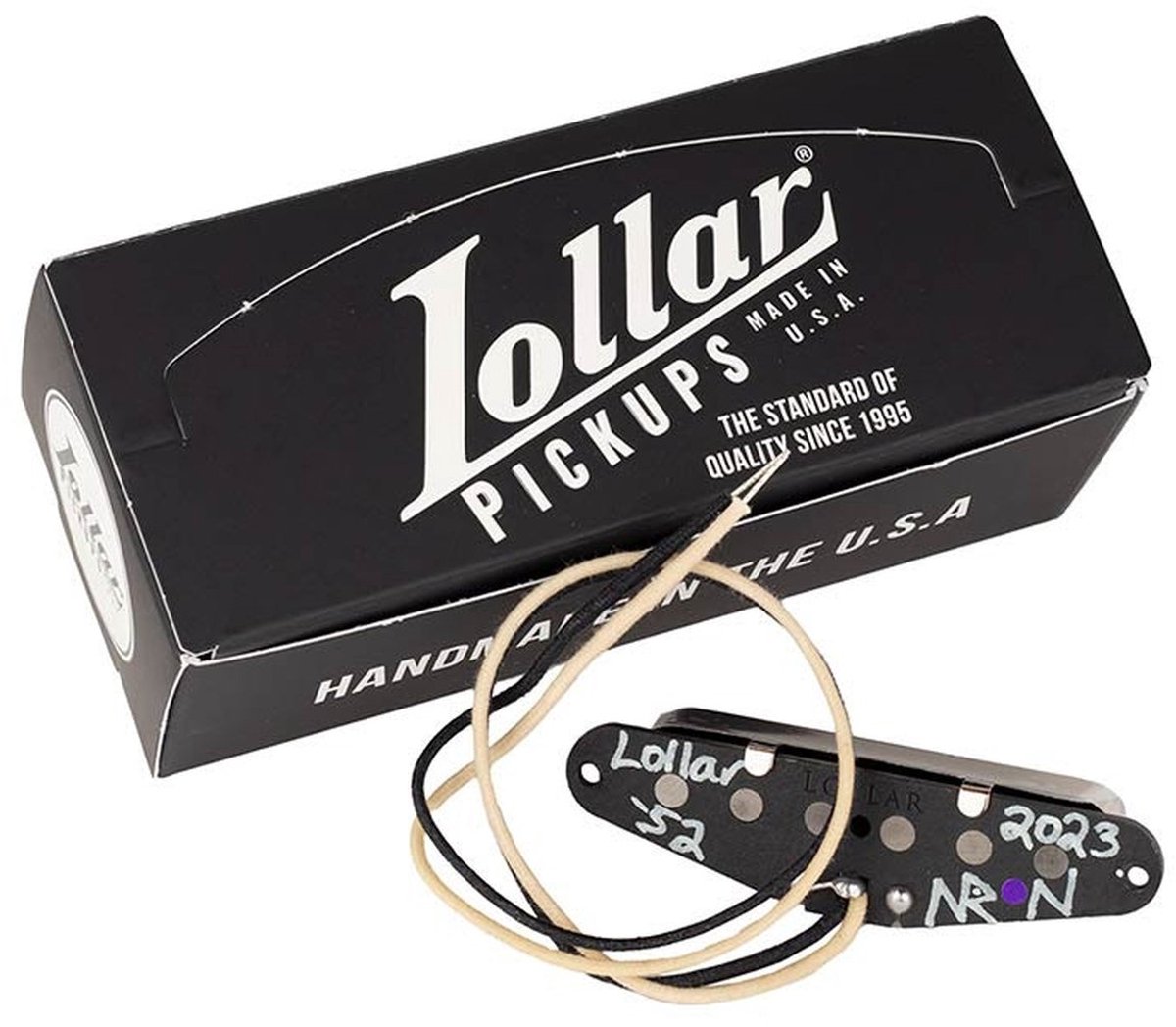 Lollar 52 T Hals Pickup - Nikkel, Authentieke Telecaster Klank
