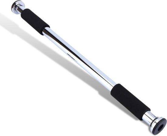 Barre De Traction Réglable 72-110 Cm - Sans Vis, Supporte 200 Kg Pour Portes Entra Nement J 611973