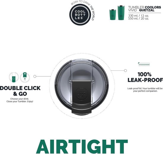 Stanley 1913 The All Day Slim Waterfles 0.6L - 6 Uur Koud - 11 Uur Koud - BPA-Vrij Gerecycled Roestvrij Staal - Lekvrij - Vaatwasmachinebestendig - Cream