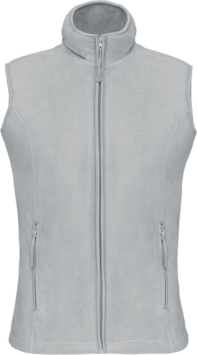 Kariban Bodywarmer van microfleece dames K906 - Snow Grey - XL